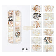 Nail Art Mixed Shell Jewelry Decoration Set - Available in 15 designs 1 Nail Art