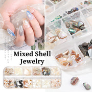 Nail Art Mixed Shell Jewelry Decoration Set - Available in 15 designs Nail Art