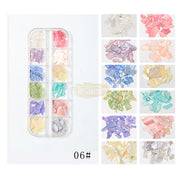 Nail Art Mixed Shell Jewelry Decoration Set - Available in 15 designs 6 Nail Art