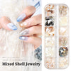 Nail Art Mixed Shell Jewelry Decoration Set - Available in 15 designs Nail Art