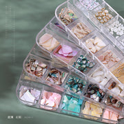 Nail Art Mixed Shell Jewelry Decoration Set - Available in 15 designs Nail Art