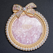 Nail Art Palette with Rhinestones & Pearls Acrylic Palette