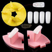 Nail Art Removable Practice Display Stand with Tips Nail Practice Stand