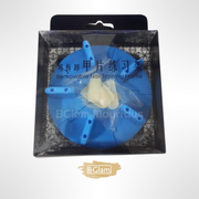 Nail Art Removable Practice Display Stand with Tips Blue Nail Practice Stand