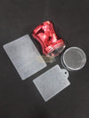Nail Art Stamper Set (Stamper Scraper & Stamping Plate) - M-95 - Red Nail Art Tool