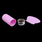 Nail Art Stamper with scraper | Pink Nail Art Tool