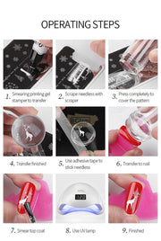 Nail Art Stamping Plate XY-D01 Stamping Plates