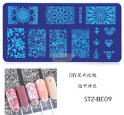 Nail Art Stamping Plates BE Collection STZ-BE09 Nail Art Tool