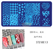 Nail Art Stamping Plates BE Collection STZ-BE13 Nail Art Tool