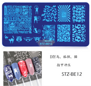 Nail Art Stamping Plates BE Collection Nail Art Tool