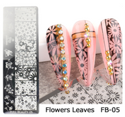 Nail Art Stamping Plates Full Beauty Collection Nail Stamping Plates