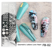 Nail Art Stamping Plates Full Beauty Collection Nail Stamping Plates