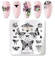 Nail Art Stamping Plates ND Collection ND-165 Nail Art Tool