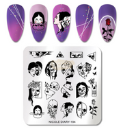 Nail Art Stamping Plates ND Collection Nail Art Tool