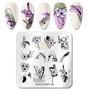 Nail Art Stamping Plates ND Collection Nail Art Tool