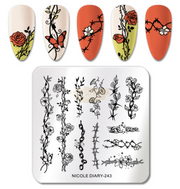 Nail Art Stamping Plates ND Collection Nail Art Tool