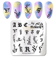 Nail Art Stamping Plates ND Collection Nail Art Tool
