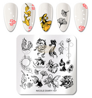 Nail Art Stamping Plates ND Collection Nail Art Tool