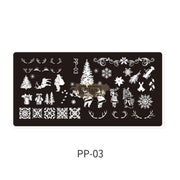 Nail Art Stamping Plates PP Collection PP-03 Nail Stamping Plates