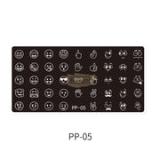 Nail Art Stamping Plates PP Collection PP-05 Nail Stamping Plates