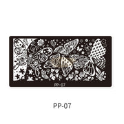 Nail Art Stamping Plates PP Collection PP-07 Nail Stamping Plates