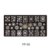 Nail Art Stamping Plates PP Collection PP-08 Nail Stamping Plates