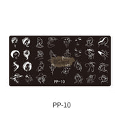 Nail Art Stamping Plates PP Collection PP-10 Nail Stamping Plates