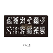 Nail Art Stamping Plates PP Collection PP-11 Nail Stamping Plates
