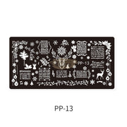 Nail Art Stamping Plates PP Collection PP-13 Nail Stamping Plates