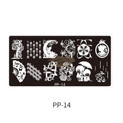 Nail Art Stamping Plates PP Collection PP-14 Nail Stamping Plates