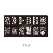 Nail Art Stamping Plates PP Collection PP-17 Nail Stamping Plates