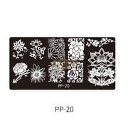 Nail Art Stamping Plates PP Collection PP-20 Nail Stamping Plates