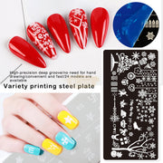 Nail Art Stamping Plates PP Collection Nail Stamping Plates