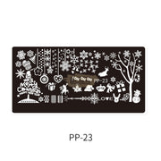 Nail Art Stamping Plates PP Collection PP-23 Nail Stamping Plates