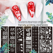 Nail Art Stamping Plates PP Collection Nail Stamping Plates
