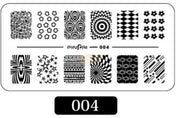 Nail Art Stamping Plates PP0 Collection PP-004 Nail Art Tool