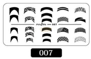 Nail Art Stamping Plates PP0 Collection PP-007 Nail Art Tool