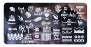 Nail Art Stamping Plates STZ-FB Collection Nail Art Tool