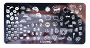 Nail Art Stamping Plates STZ-FB Collection Nail Art Tool