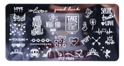 Nail Art Stamping Plates STZ-FB Collection Nail Art Tool