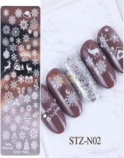Nail Art Stamping Plates STZ-N Collection STZ-N02 Nail Art Tool