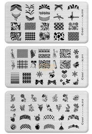 Nail Art Stamping Plates XL Collection XL-010 Nail Art Tool
