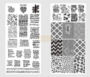 Nail Art Stamping Plates XY-Z Collection XY-Z04 Nail Art Tool