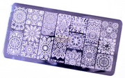 Nail Art Stamping Plates YZW-L Collection YZW-L008 Nail Art Tool