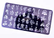 Nail Art Stamping Plates YZW-L Collection YZW-L009 Nail Art Tool