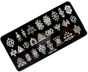 Nail Art Stamping Plates YZW-L Collection YZW-L020 Nail Art Tool