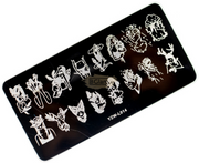 Nail Art Stamping Plates YZW-L Collection Nail Art Tool