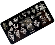 Nail Art Stamping Plates YZW-L Collection Nail Art Tool