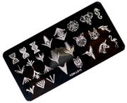 Nail Art Stamping Plates YZW-L Collection Nail Art Tool