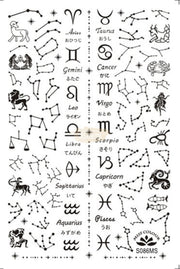 Nail Art Sticker | R086 Black Nail Stickers